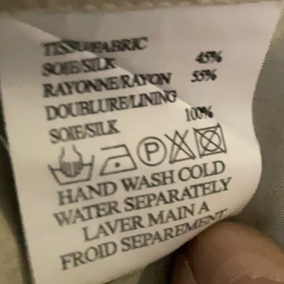 EUC Silk Skirt. EU Size 40 US  Small - Picture 4 of 6